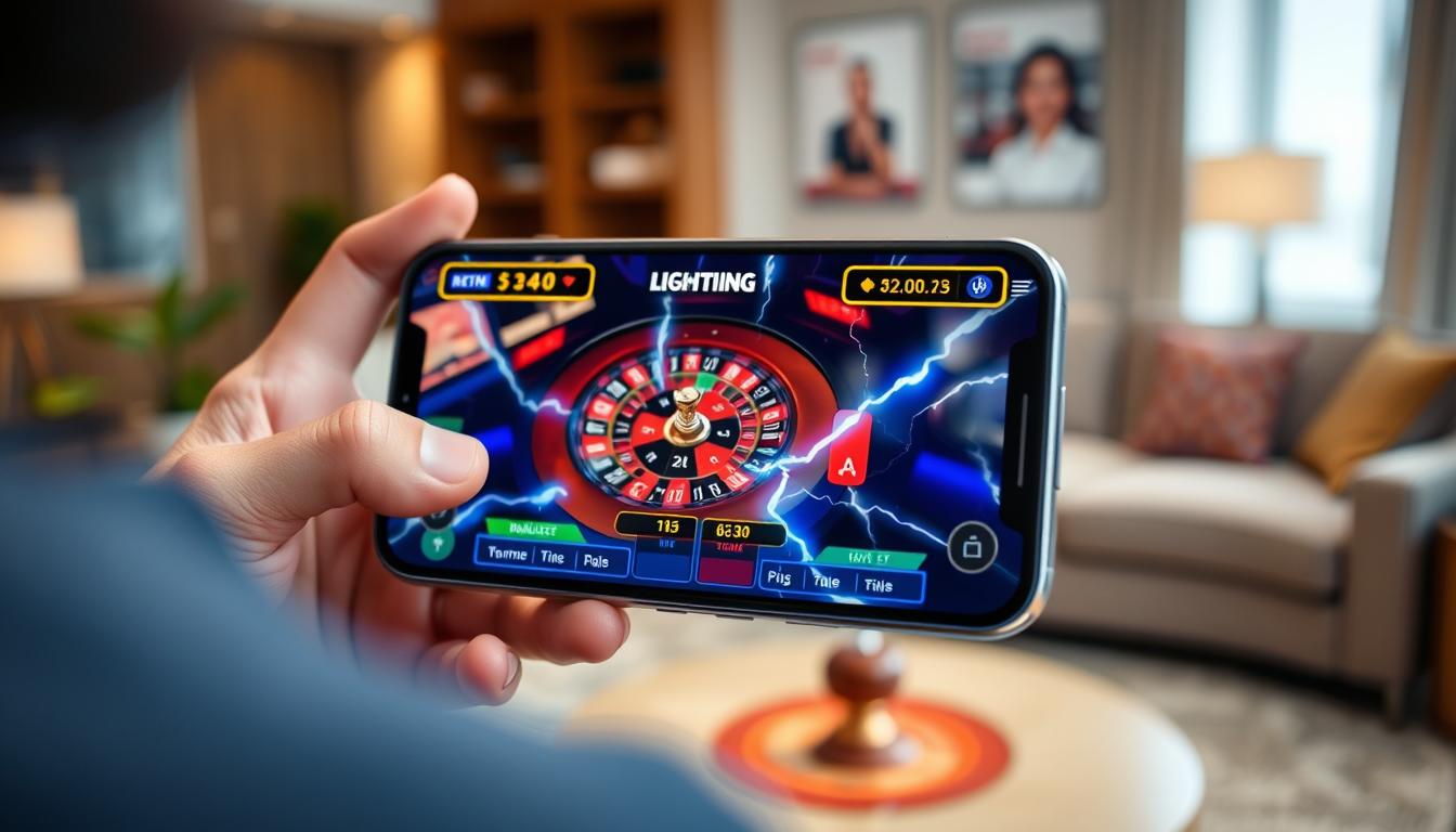 Lightning Roulette Mobile