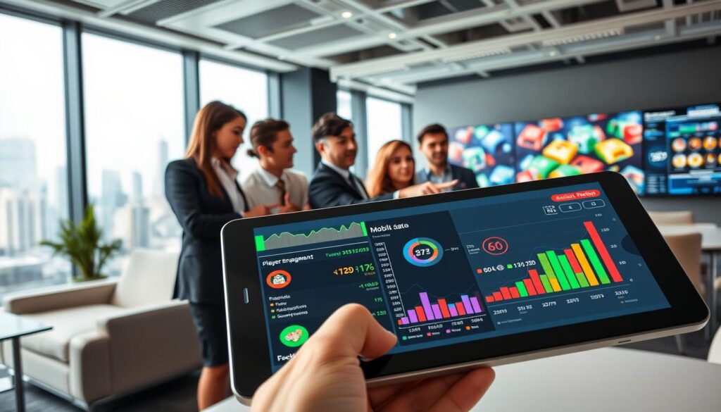 statistical analysis mobile slots data tracking